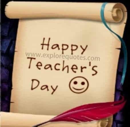 Teachers Day Quotes - A great teacher is the guiding light