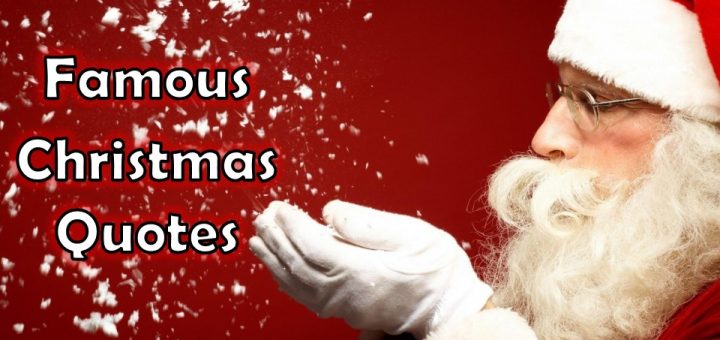 Famous Christmas Quotes