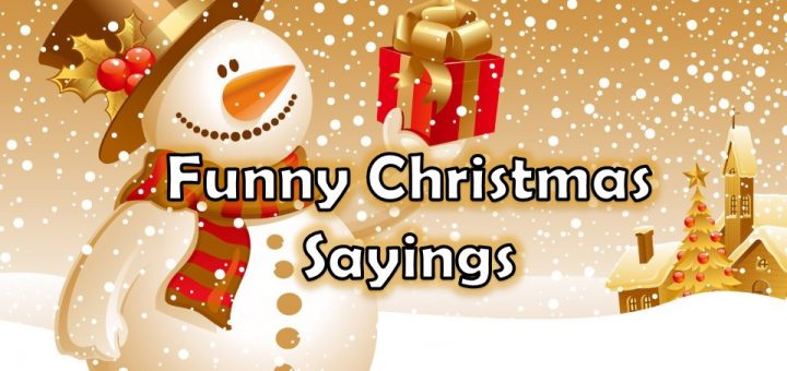 Funny Christmas Sayings