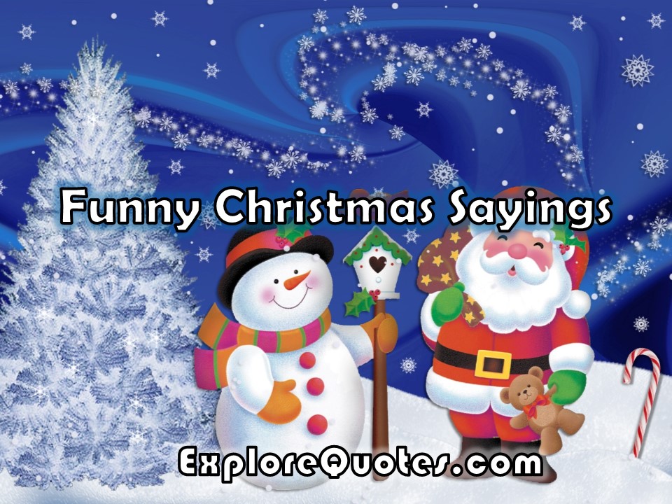 Funny Merry Christmas Sayings | Explore Quotes