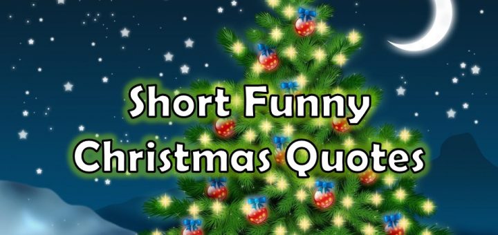 Short Funny Christmas Quotes