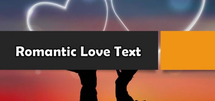 Romantic Love Text