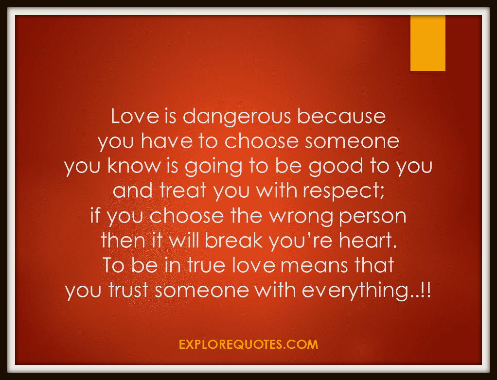 Love SMS - Love Is Dangerous