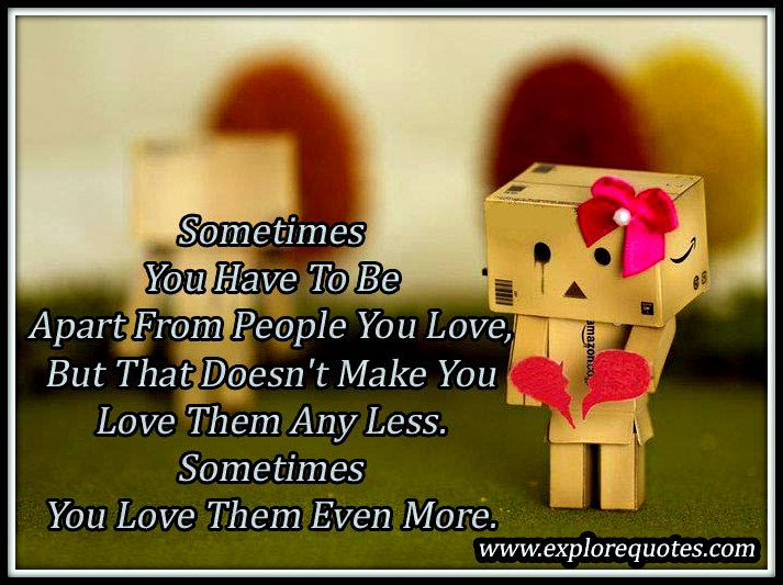 Love SMS - Sometimes You Love Them Even More