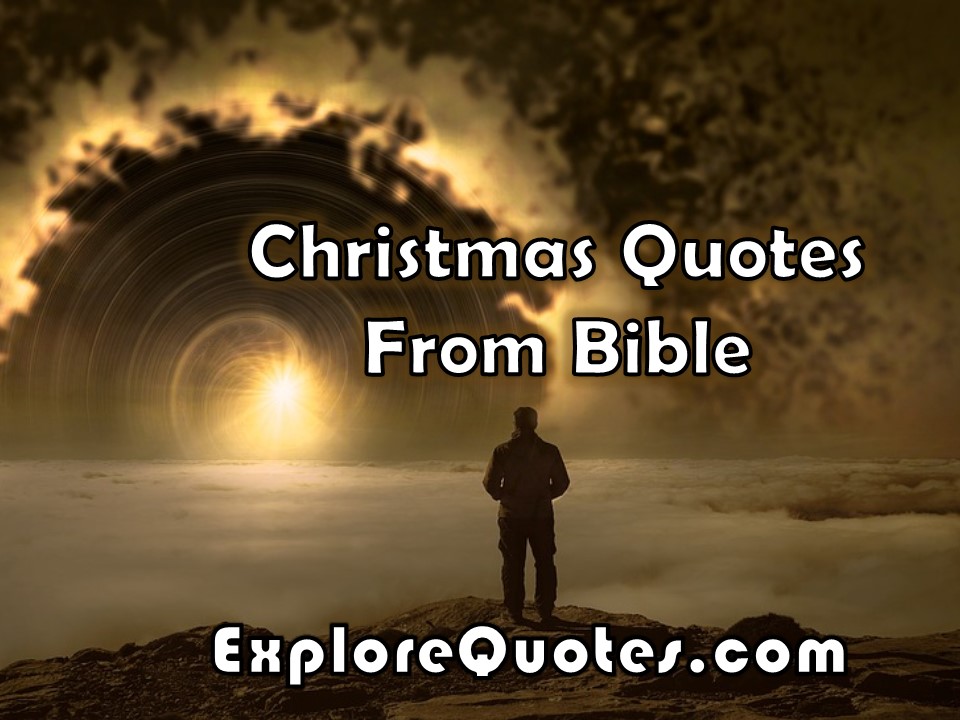 Christmas Quotes From Bible  Explore Quotes