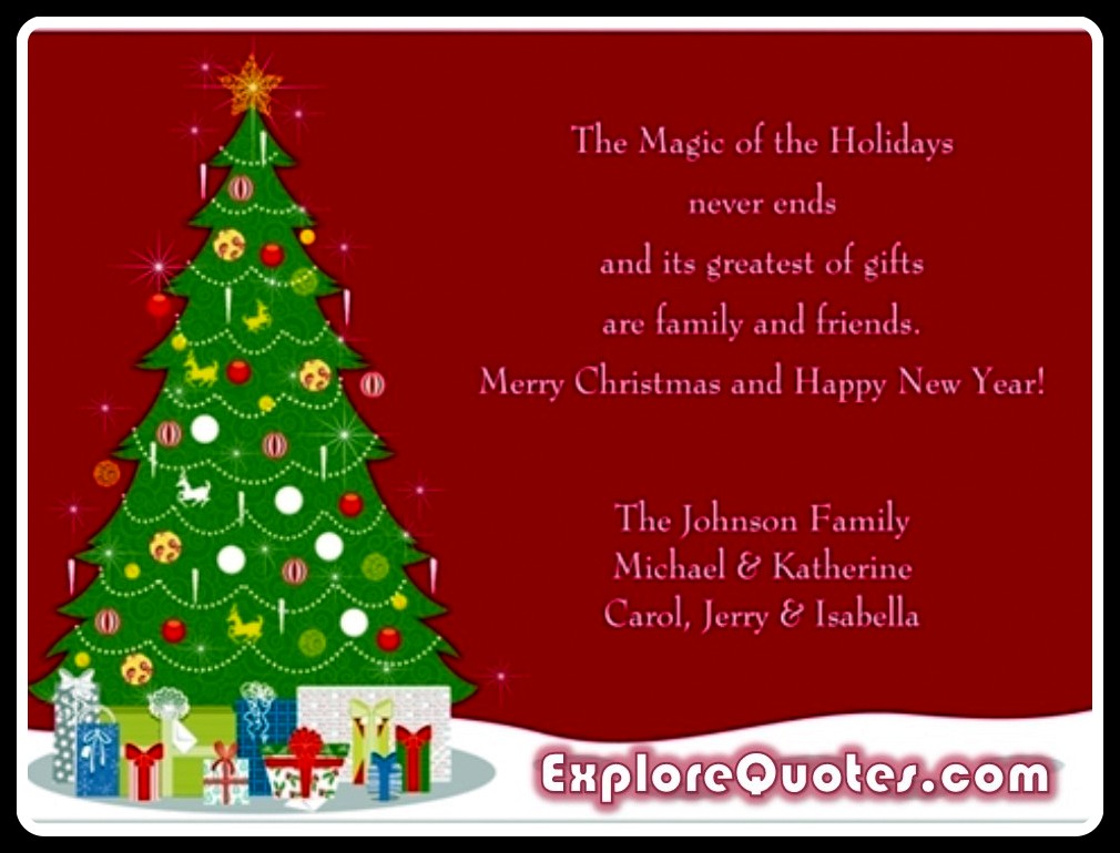 Christmas Sayings For Cards | Explore Quotes