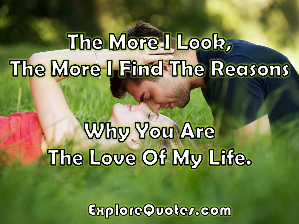 Love Picture SMS - The More I Look